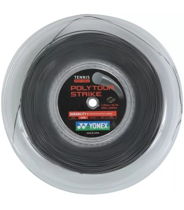 Yonex Poly Tour Strike Gray 200m string reel | IPONTENNIS