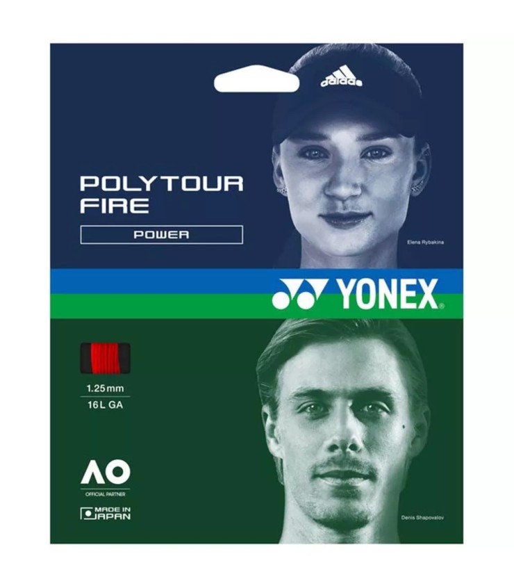 Yonex Poly Tour Fire 12m string | Ipontennis