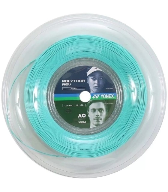 Yonex Poly Tour Rev Mint 200m reel | IPONTENNIS
