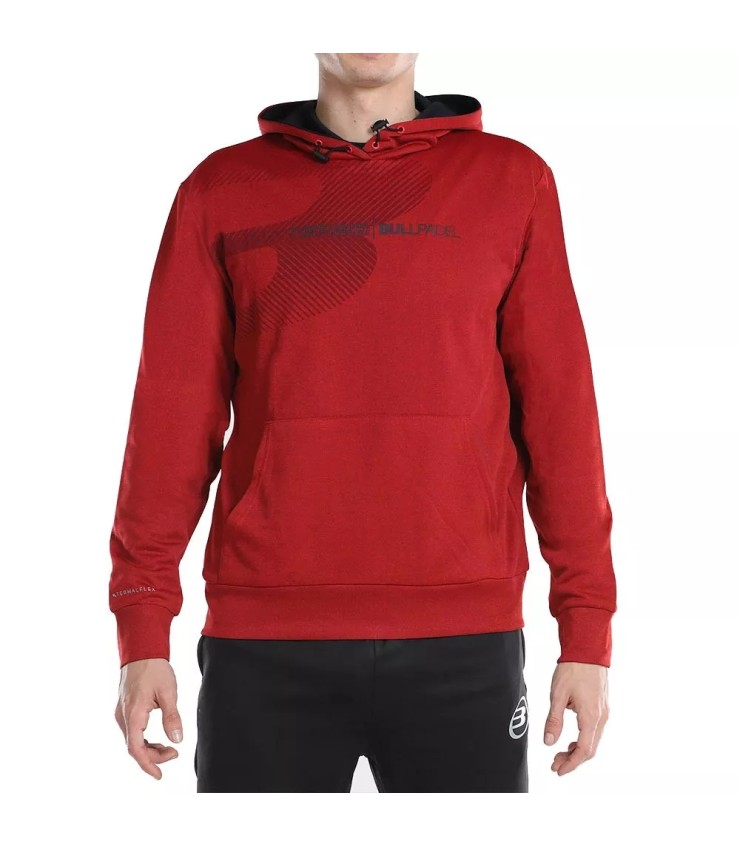 Sudadera Roja Bullpadel Jaque 1