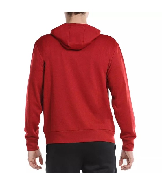 Sudadera Roja Bullpadel Jaque 4