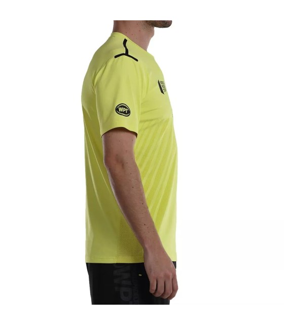 T-shirt Jaune Bullpadel Logro | Ipontennis