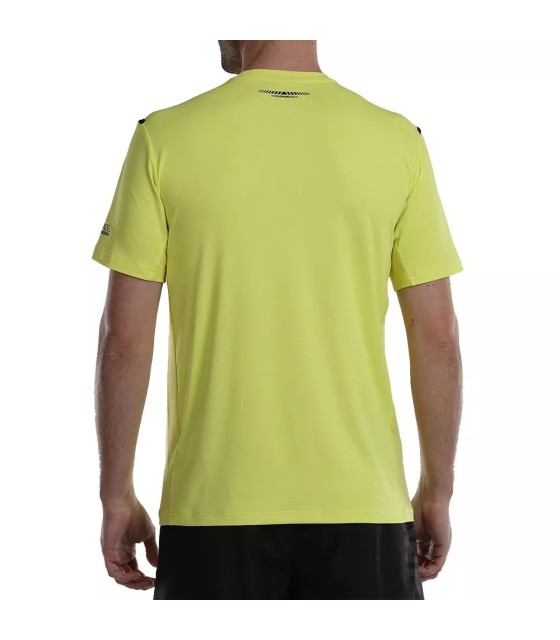 Gelbes Bullpadel Logro T-Shirt | Ipontennis