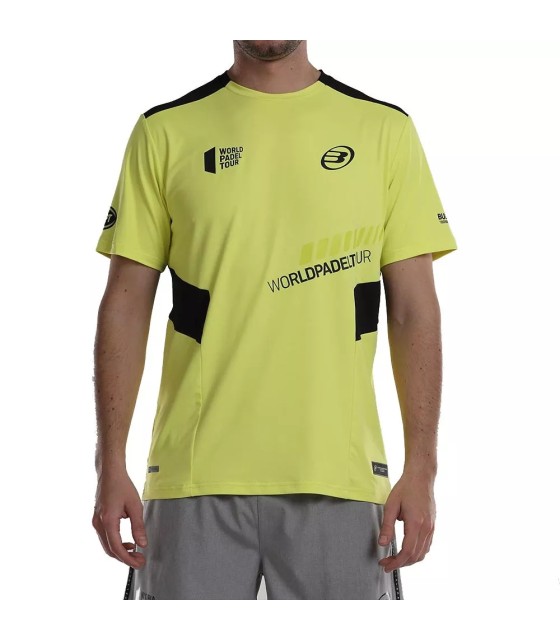Gelbes Bullpadel Lugre T-Shirt | Ipontennis