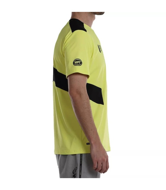 Gelbes Bullpadel Lugre T-Shirt | Ipontennis