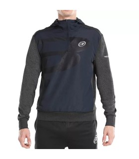 Sudadera Negra Bullpadel Jubon 1