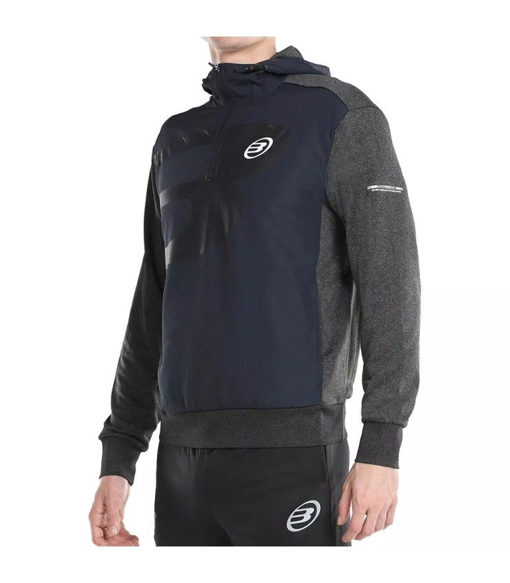 Sudadera Negra Bullpadel Jubon 2