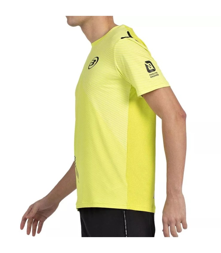 Camiseta Bullpadel Paquito Navarro 25V Amarilla 3