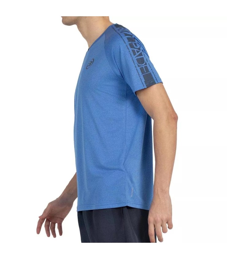 T‑shirt Bullpadel Badan Bleu  | Ipontennis