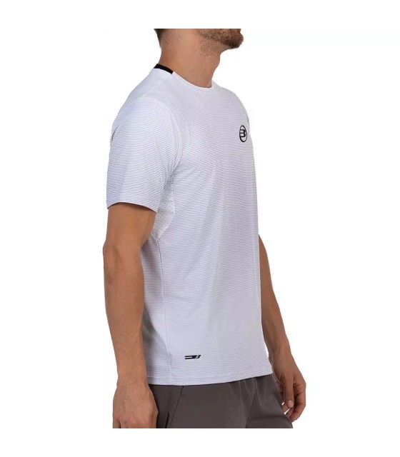 Weißes Bullpadel Musik T-Shirt