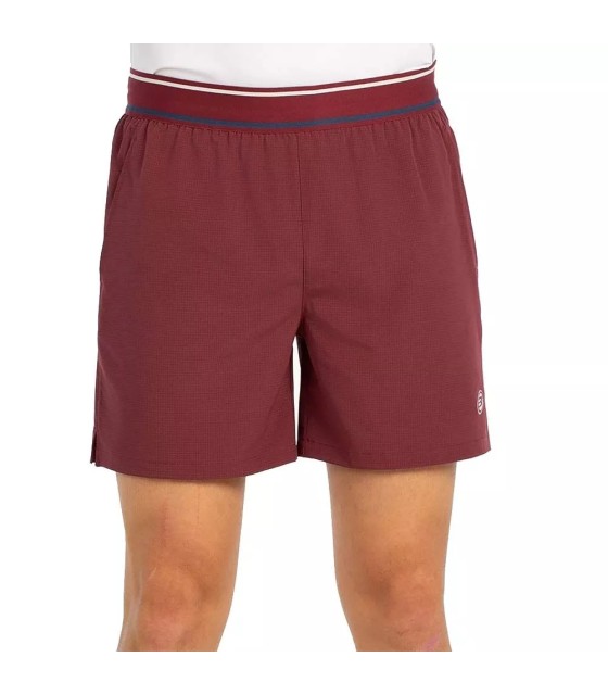 Kurze Bullpadel Alu Bordeaux Shorts