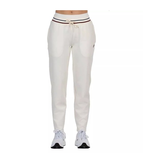 Pantalones Mujer Bullpadel Aranga Blanco Roto 1