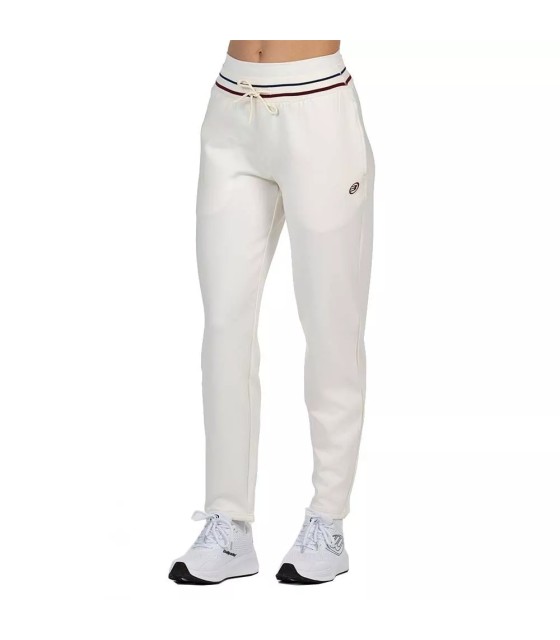 Pantalons Bullpadel Aranga Femme Blanc Cassé