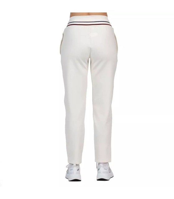 Pantalones Mujer Bullpadel Aranga Blanco Roto 4