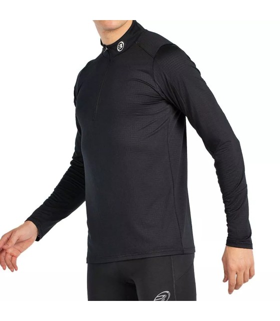 Camiseta de Manga Larga Bullpadel Brise Negra 3