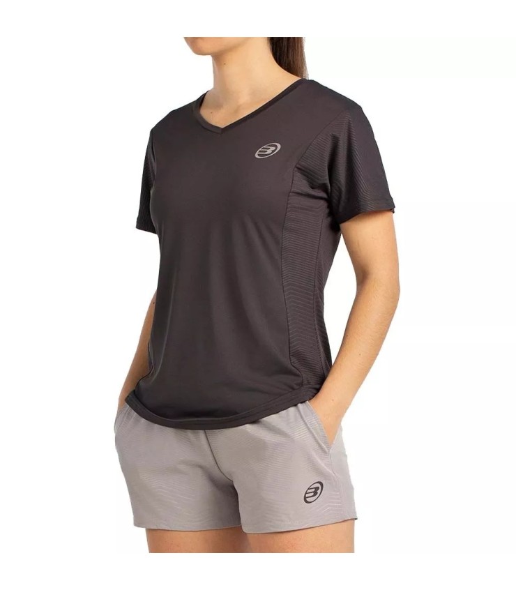 Black T-shirt Bullpadel Eches