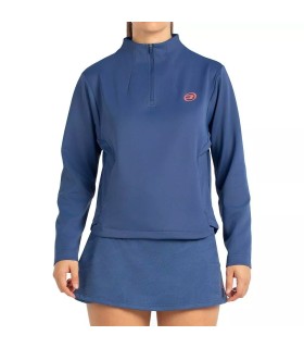 Blue Sweatshirt Woman Bullpadel Culle