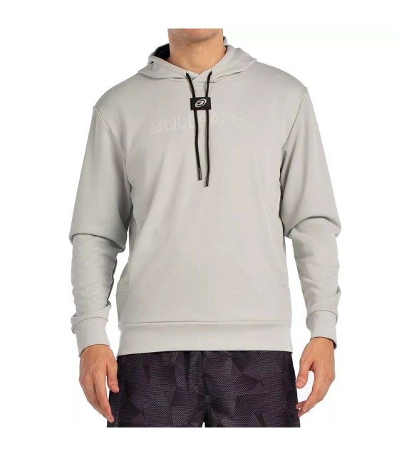 Sudadera gris claro Bullpadel Binee 1