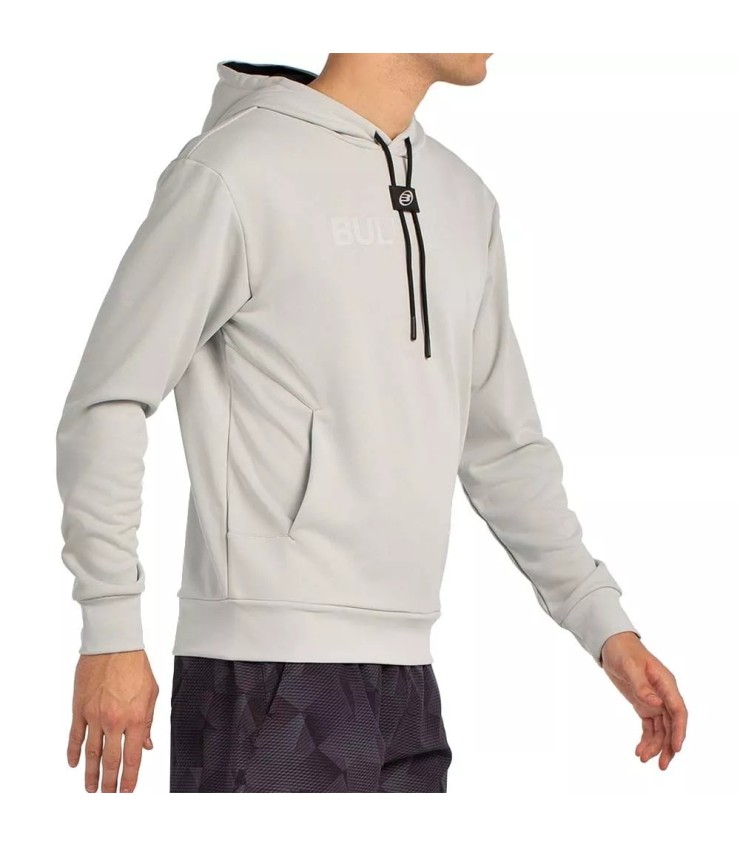 Sudadera gris claro Bullpadel Binee 3