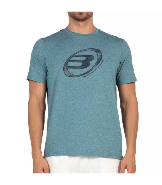 Camiseta Bullpadel Lande Azul Verde 1