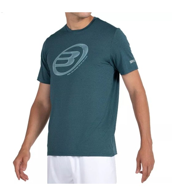 T-shirt vert foncé Bullpadel Lande