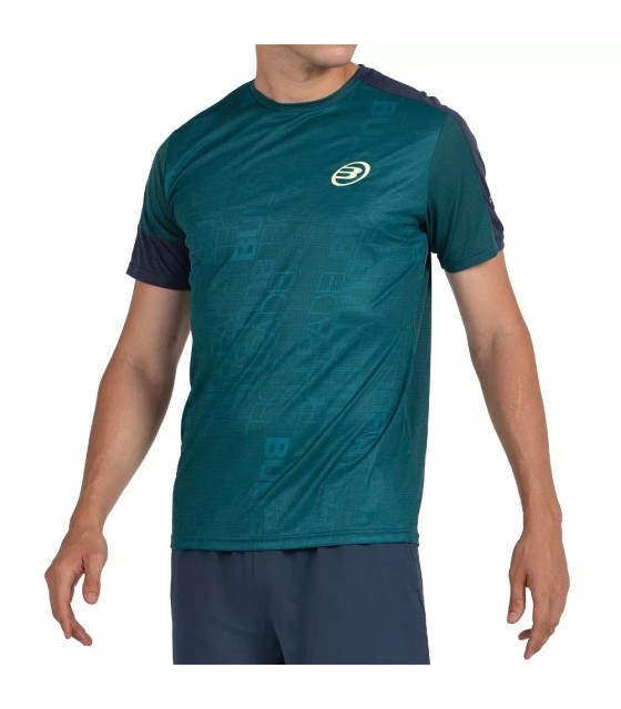 Camiseta verde oscuro Bullpadel Leido 2