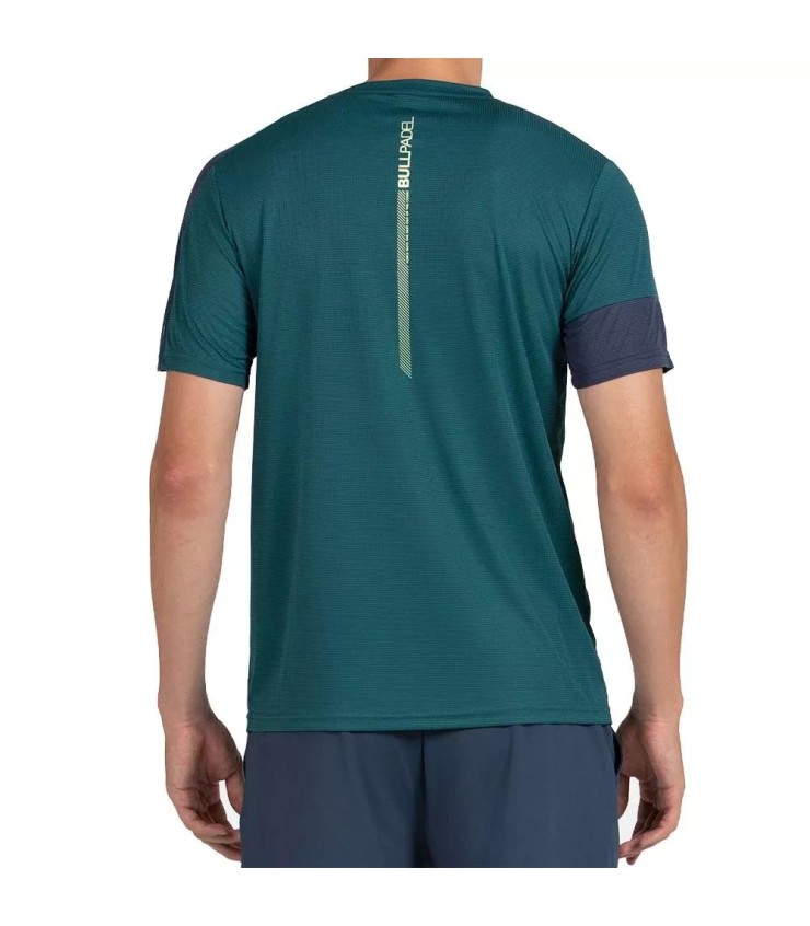 Camiseta verde escuro Bullpadel Leido