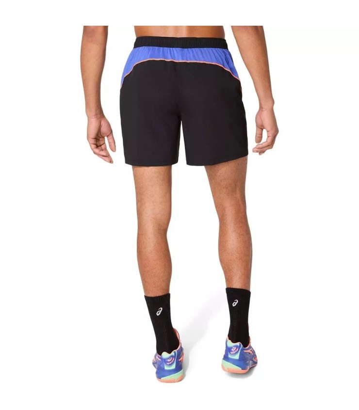 Pantalón Corto Asics Padel Negro / Azul 2