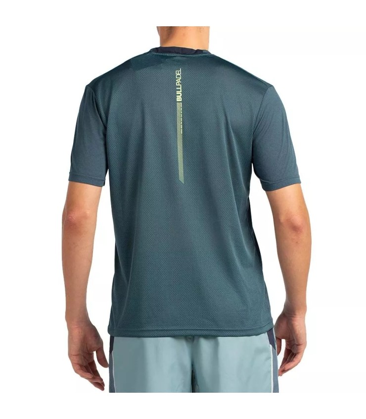 Dunkelgrünes Bullpadel T-Shirt