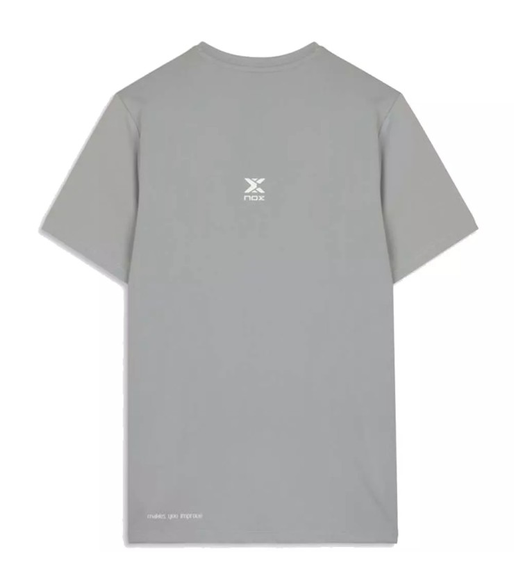 T-shirt gris de l'équipe Nox | Ipontennis