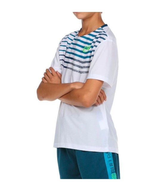 T-shirt Blanc Bullpadel Junior Cumbal | Ipontennis