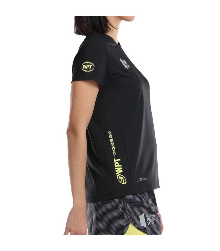 Camiseta Preta Bullpadel Llama | Ipontennis