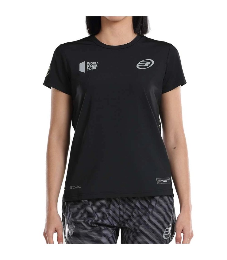 Camiseta Negra Bullpadel Llama 4
