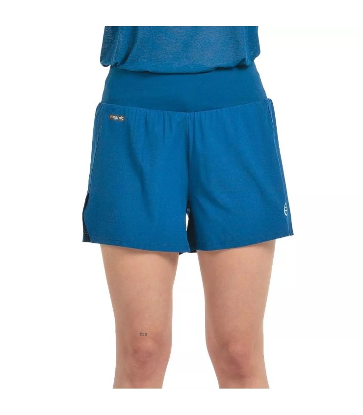 Pantalones Cortos Bullpadel Dictio Azules para Mujer 1