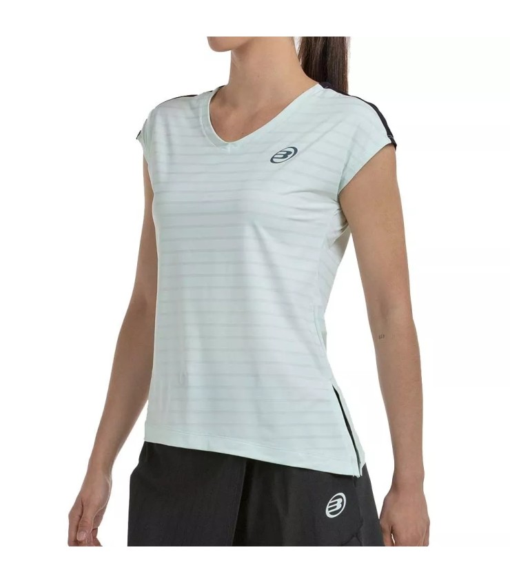 Camiseta Bullpadel Adoros Mulher Verde Pastel | Ipontennis