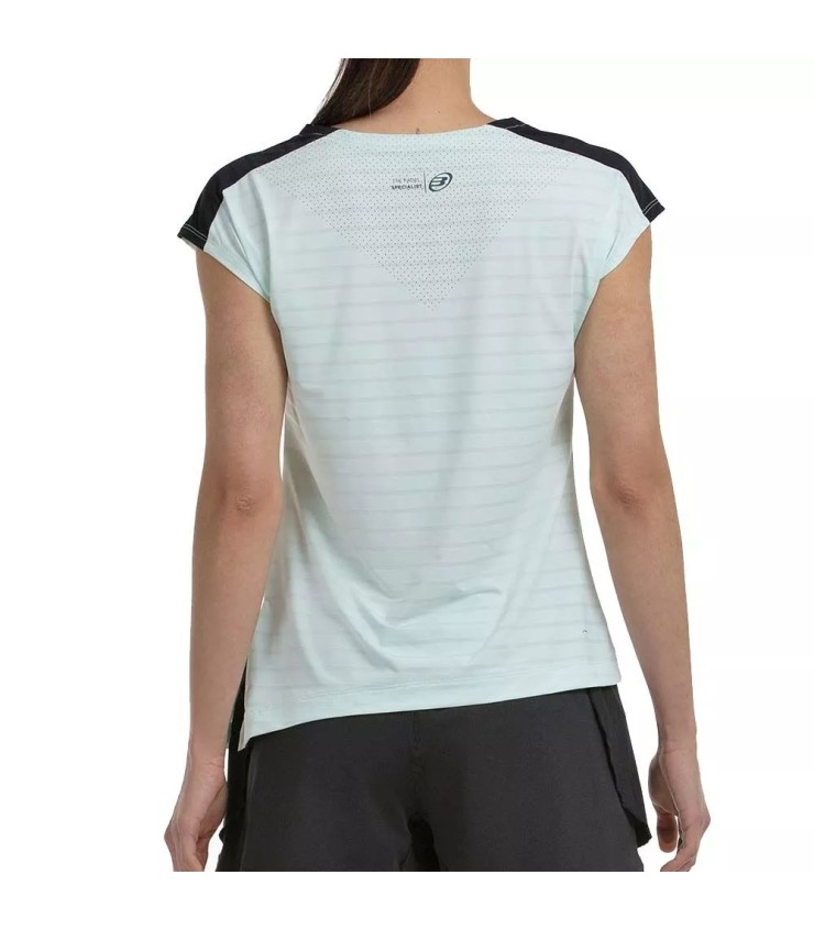 Camiseta Bullpadel Adoros Mulher Verde Pastel | Ipontennis