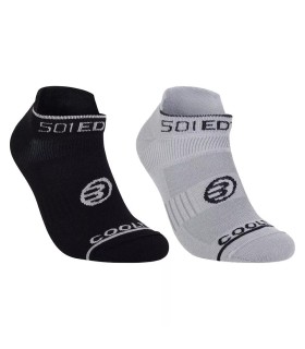 Pack of 2 Bullpadel socks black/gray | Ipontennis