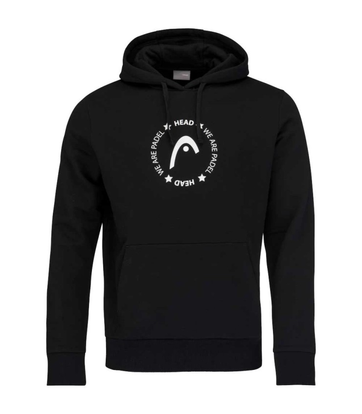 Head Padel Black Sweatshirt | IPONTENNIS