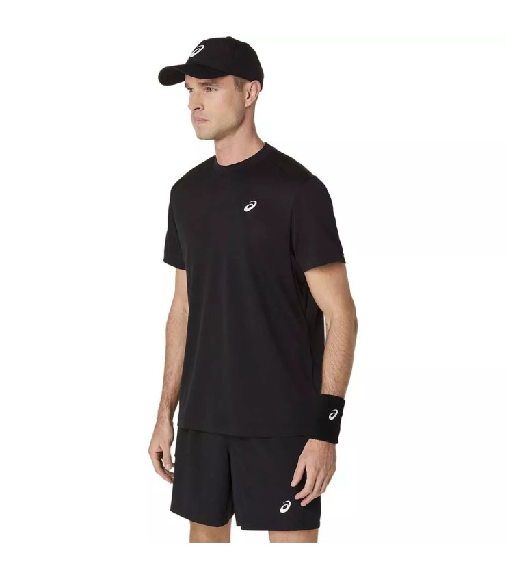 T-shirt ASICS Court SS Preta | Ipontennis