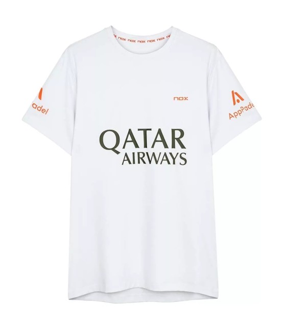 Nox AT10 Agustín Tapia White T-shirt | IPONTENNIS