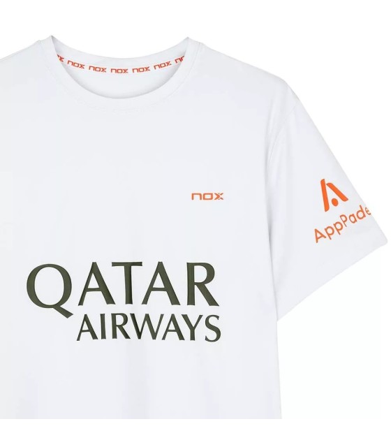 Nox AT10 Agustín Tapia White T-shirt | IPONTENNIS