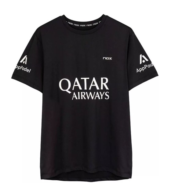 Nox AT10 Agustín Tapia Black T-shirt | IPONTENNIS