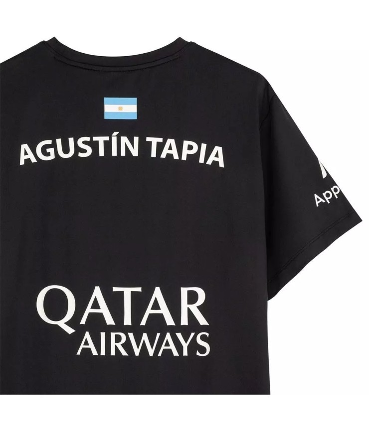 T-shirt Noire Nox AT10 Agustín Tapia | Ipontennis