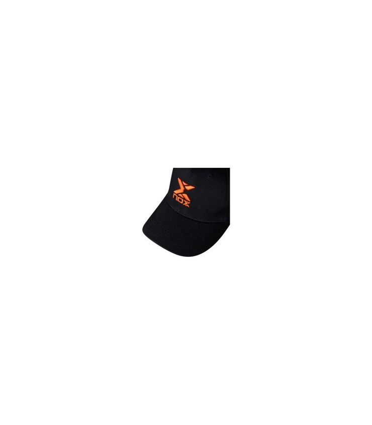 Schwarze Nox Street Kappe Orange