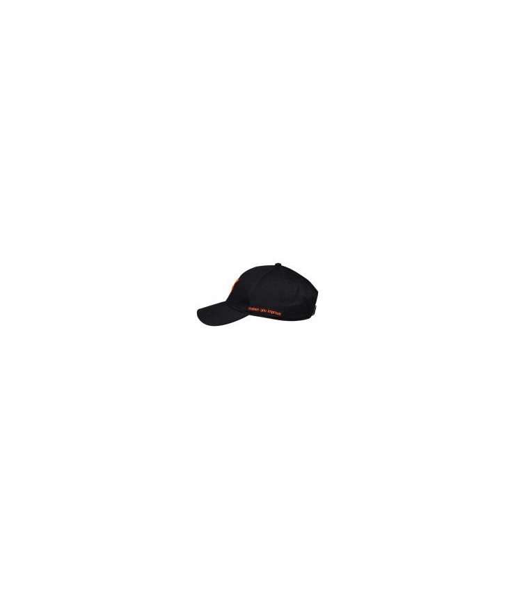 Schwarze Nox Street Kappe Orange