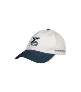 Nox Street Mütze Creme Blau