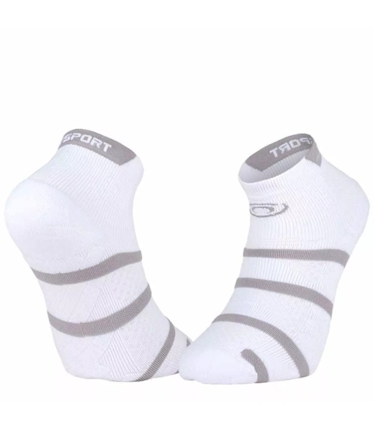 Calcetines Cortos de Padel BV Sport Blancos 1
