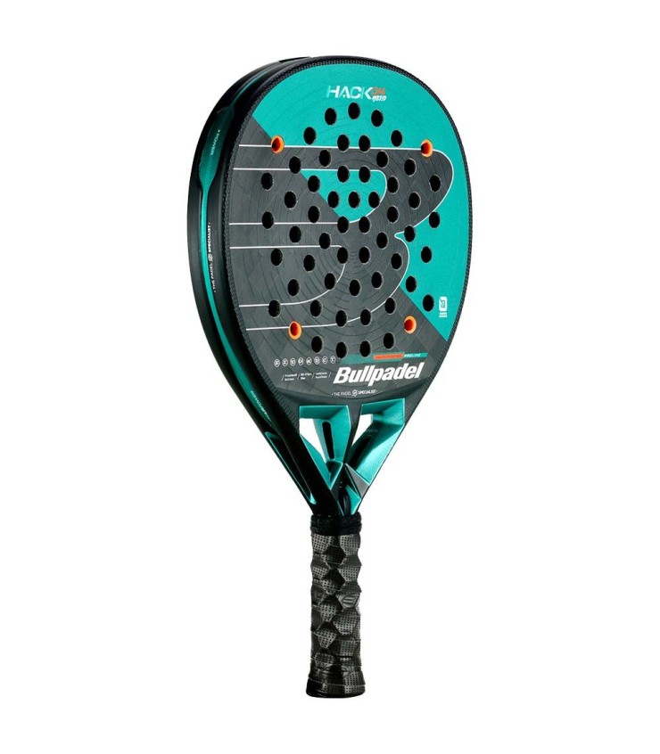 RAQUETE DE PÁDEL BULLPADEL PAQUITO NAVARRO HACK 04 HYBRID 2025 | IPONTENNIS