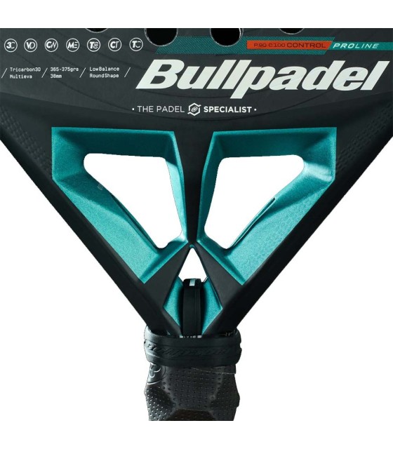 PADDLE RACKET BULLPADEL PAQUITO NAVARRO HACK 04 HYBRID 2025 | IPONTENNIS