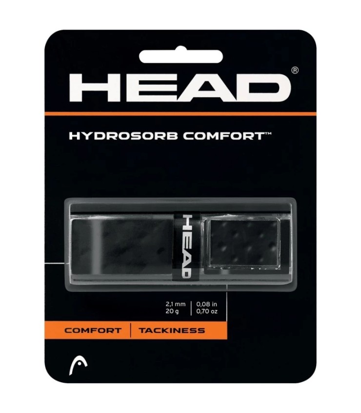 Grip Head Hydrosorb Comfort Noir | Ipontennis